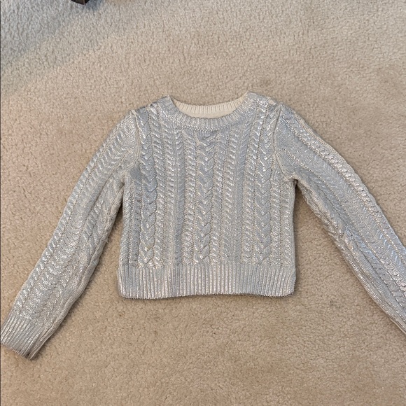 Rachel Zoe Other - Rachel Zoe Metallic Knit Sweater